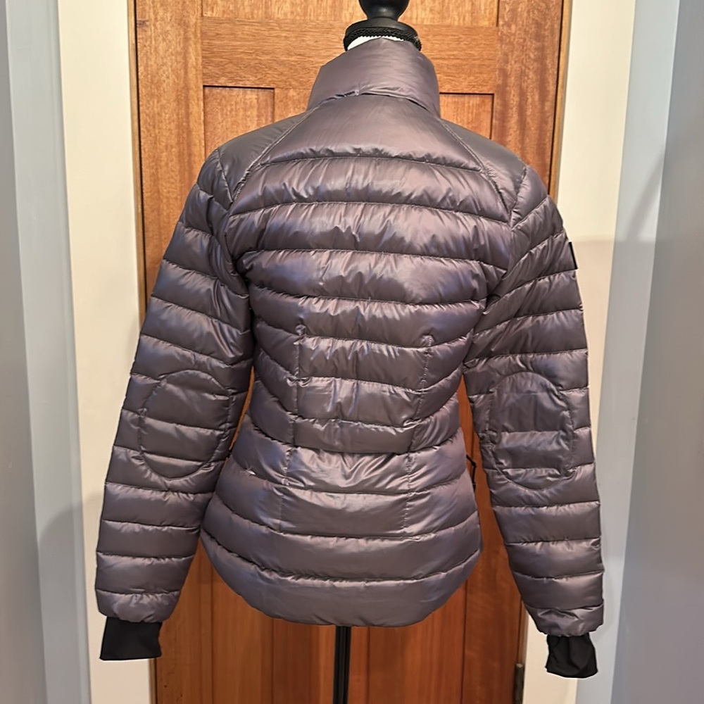 Sam Down Silver Jacket, Size Small - image 3